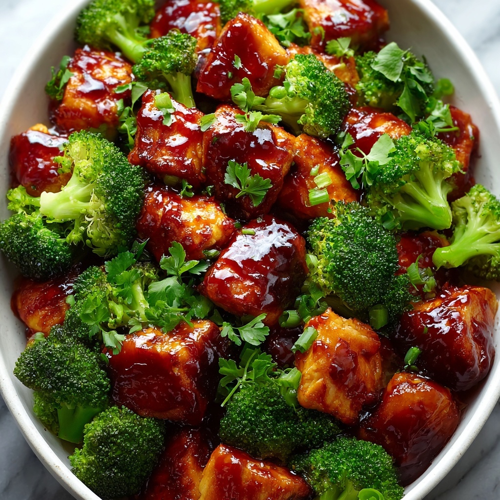 Sheet Pan Honey Buffalo Chicken with Broccoli Recipe - Recipe Image