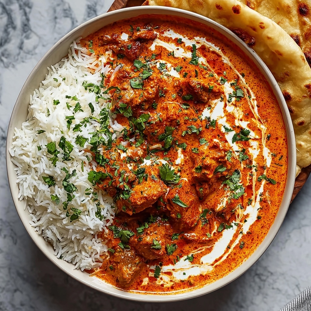 Creamy Indian Spiced Butter Chicken Recipe - Recipe Image