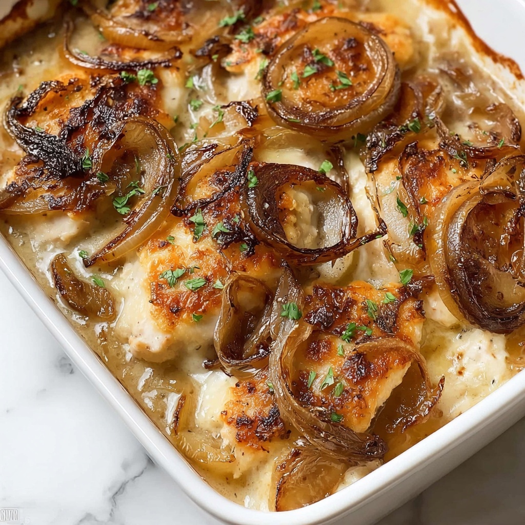 French Onion Chicken & Rice Recipe - Recipe Image
