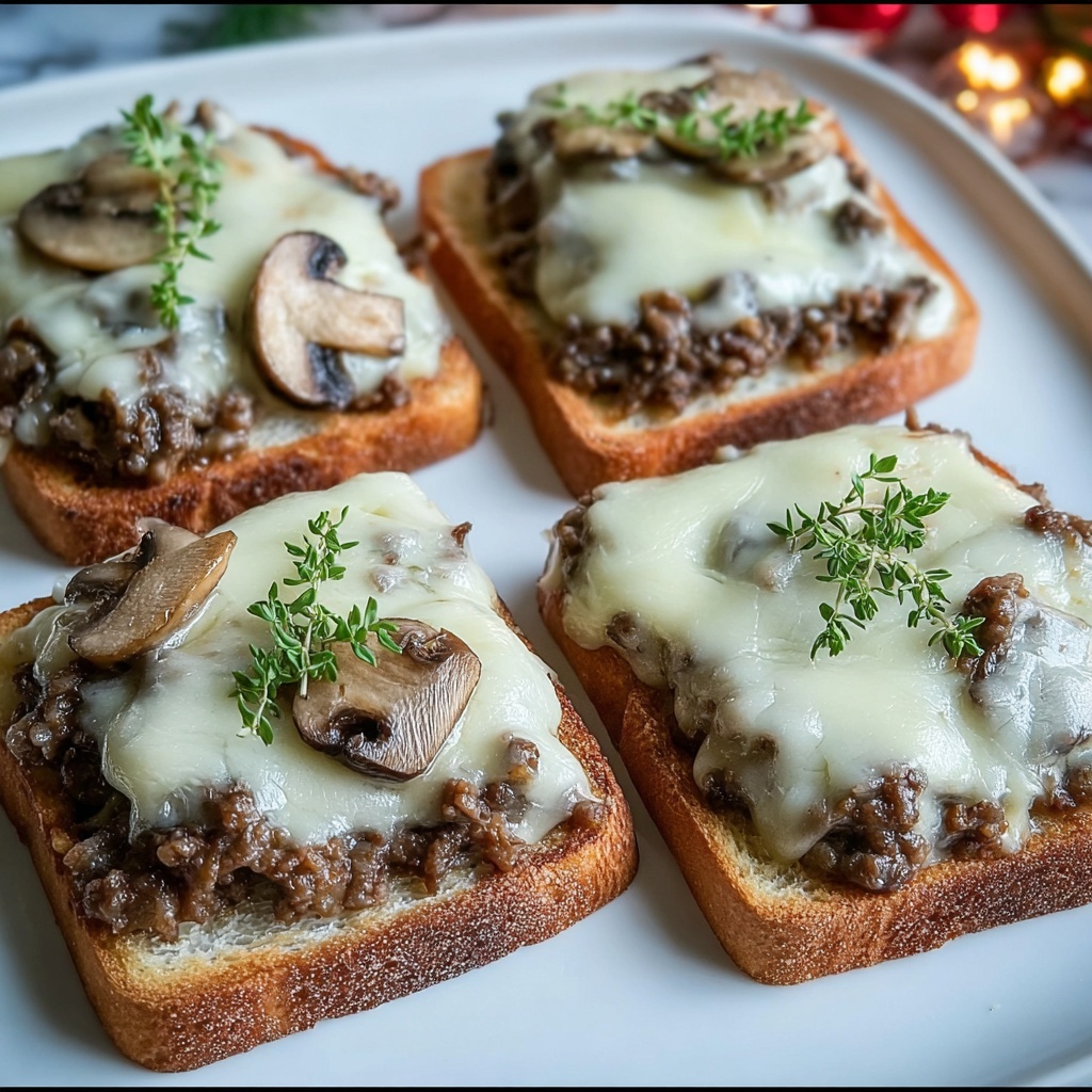 Swiss Mushroom Melt Recipe - Recipe Image