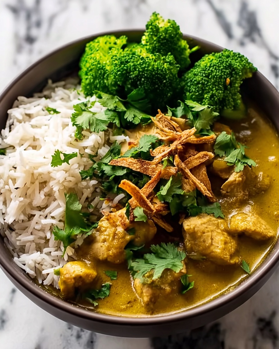 Golden Coconut Chicken Curry Recipe - Recipe Image