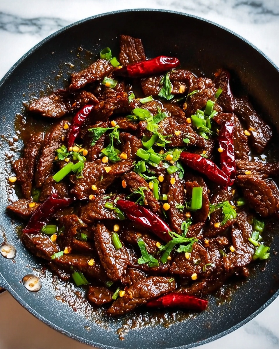 Hot and Spicy Beef Stir-Fry Recipe - Recipe Image