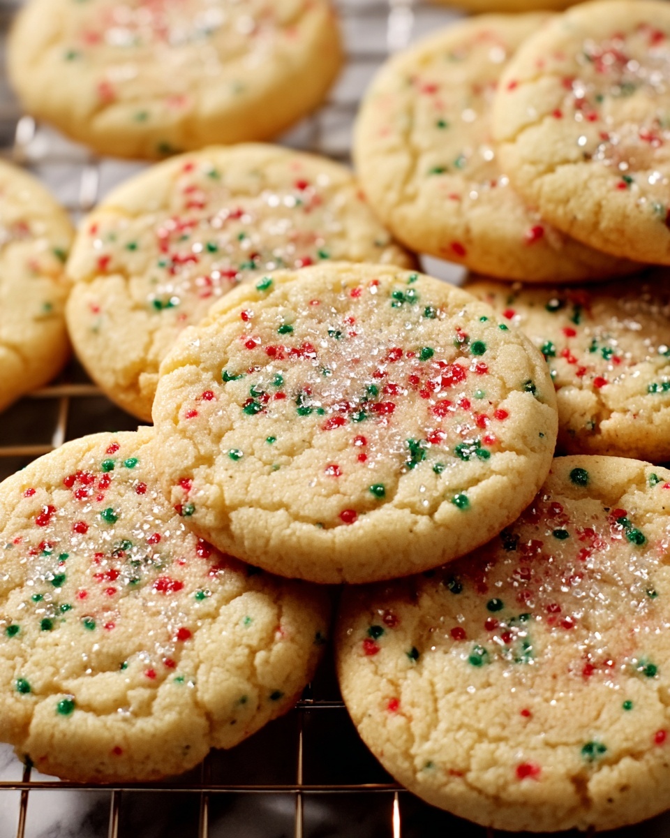 Christmas Gooey Butter Cookies Recipe - Recipe Image