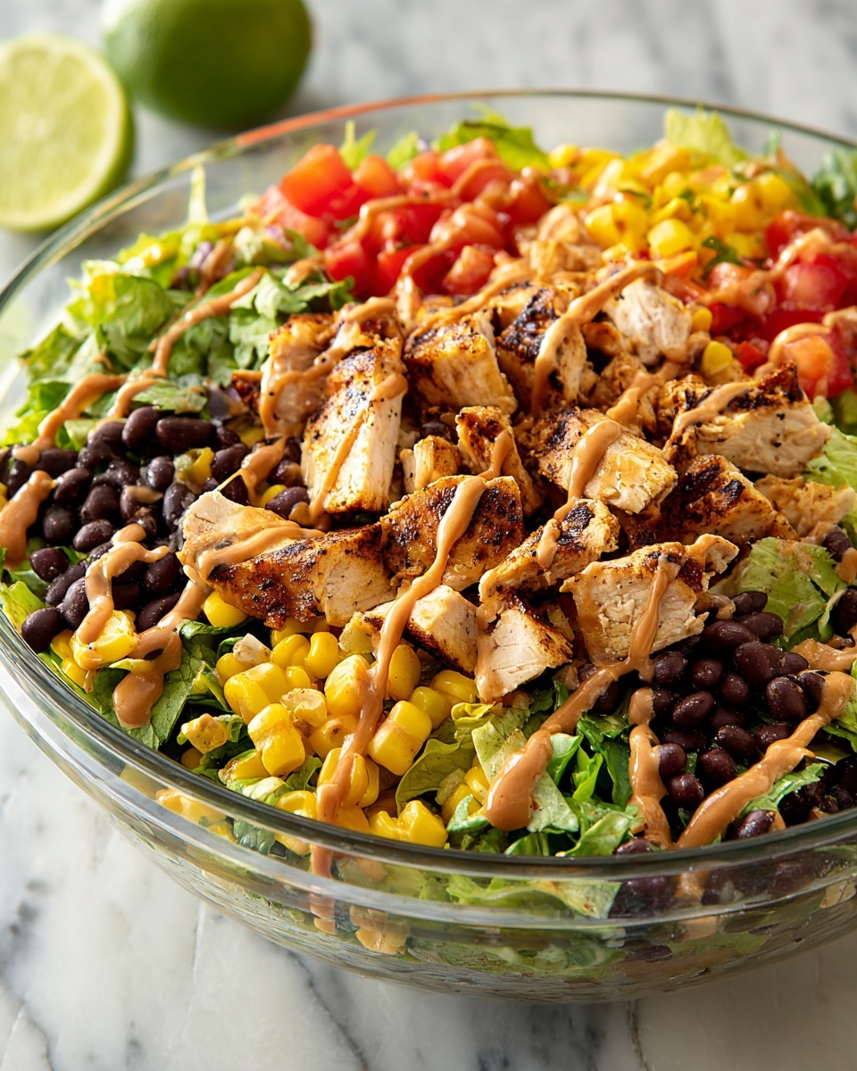 Quick Southwest Chicken Salad Recipe - Recipe Image
