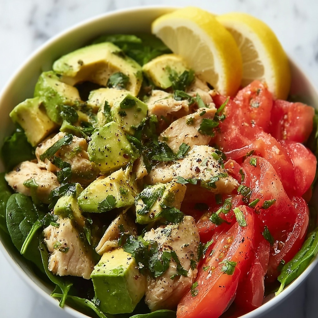Avocado Chicken Salad Recipe - Recipe Image