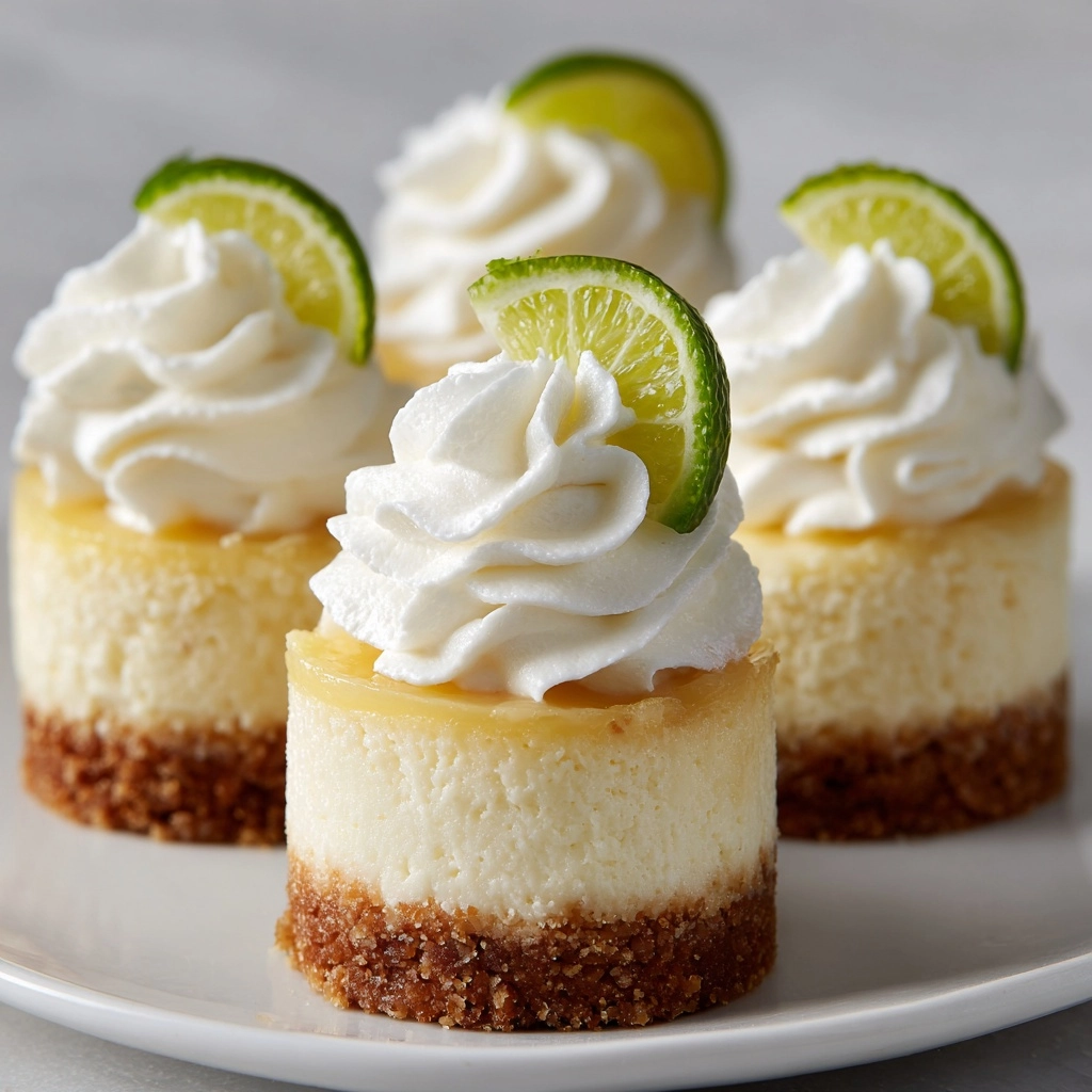 Mini Margarita Cheesecakes Recipe - Recipe Image