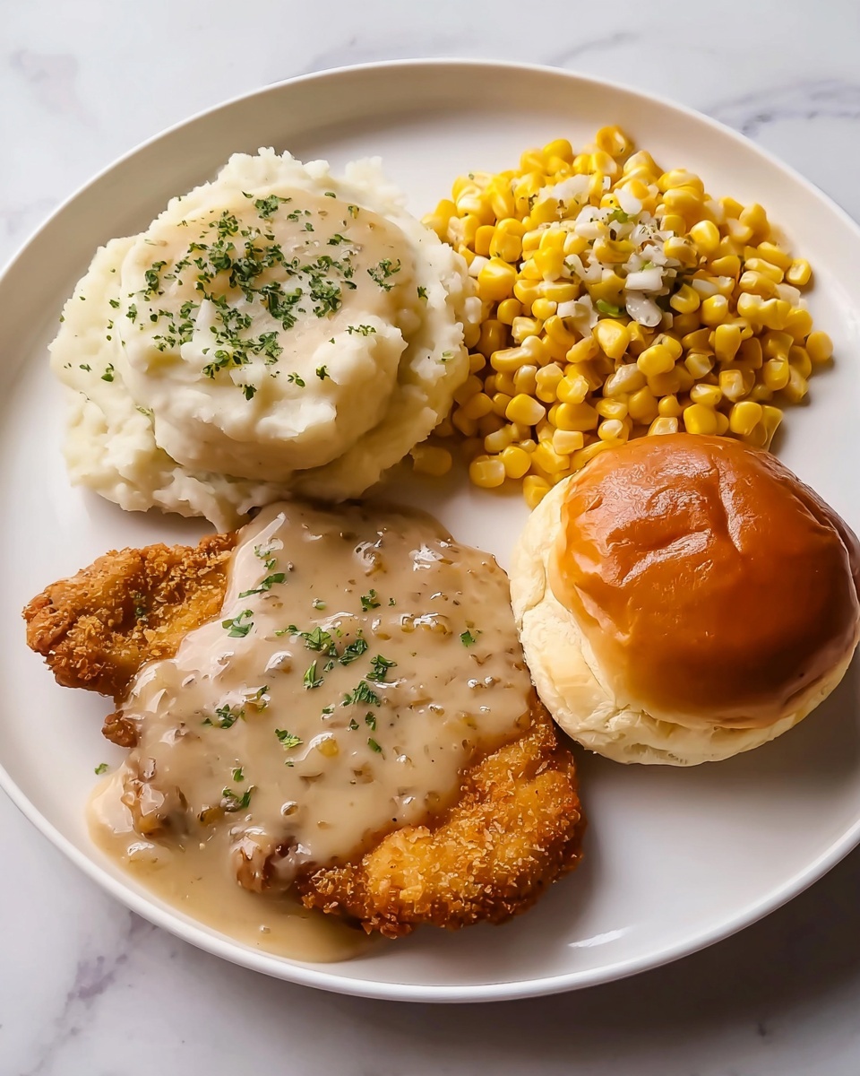 Country Fried Chicken with Gravy Recipe - Recipe Image