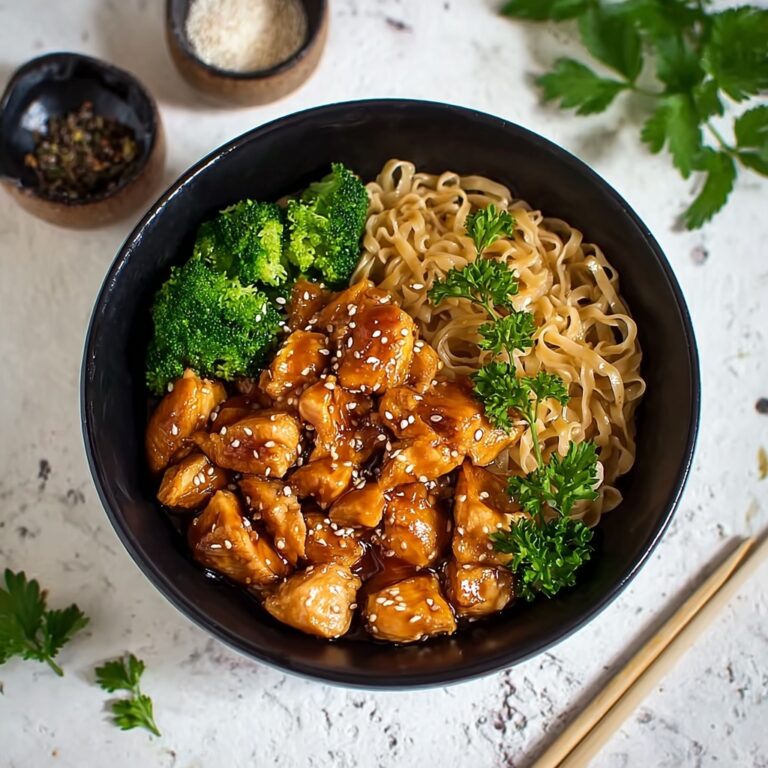 Chicken Teriyaki Noodles Recipe