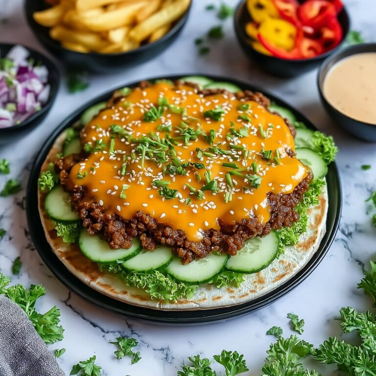 Homemade Big Mac Wraps With Special Sauce Recipe