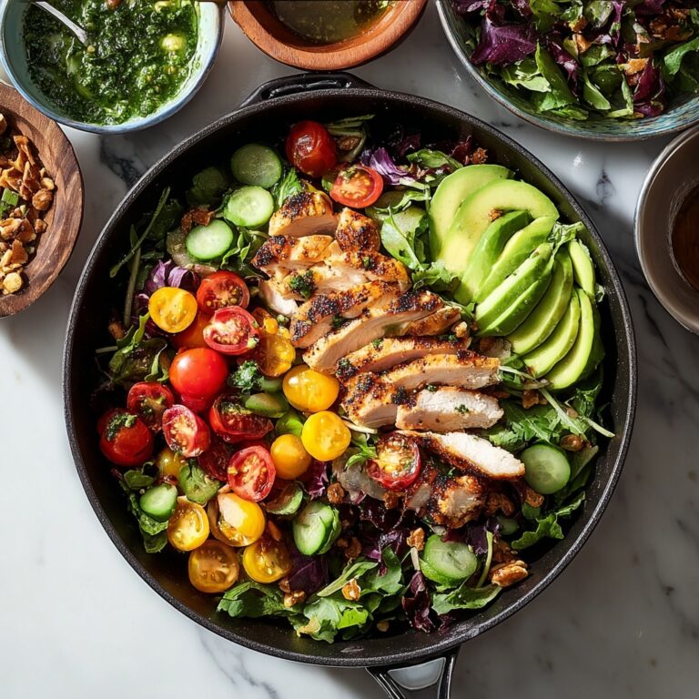 Peruvian Grilled Chicken Salad Recipe