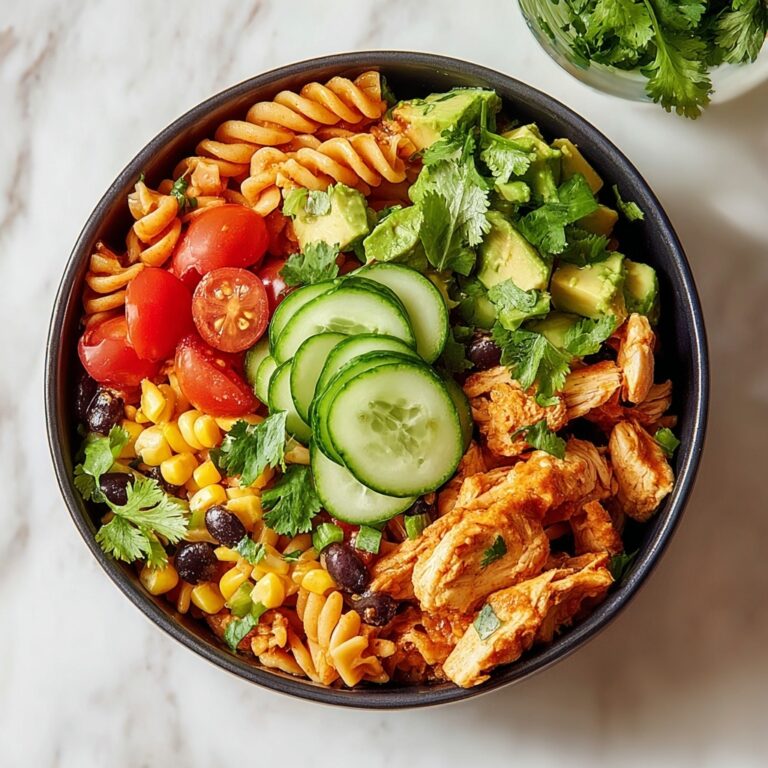 Zesty Chicken Enchilada Pasta Salad Recipe