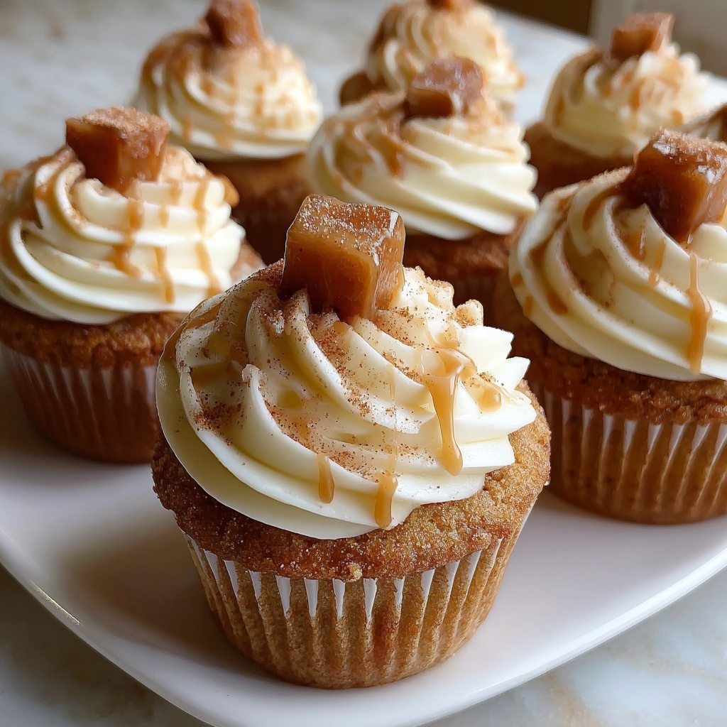 Apple Pie Cupcakes Recipe - Recipe Image