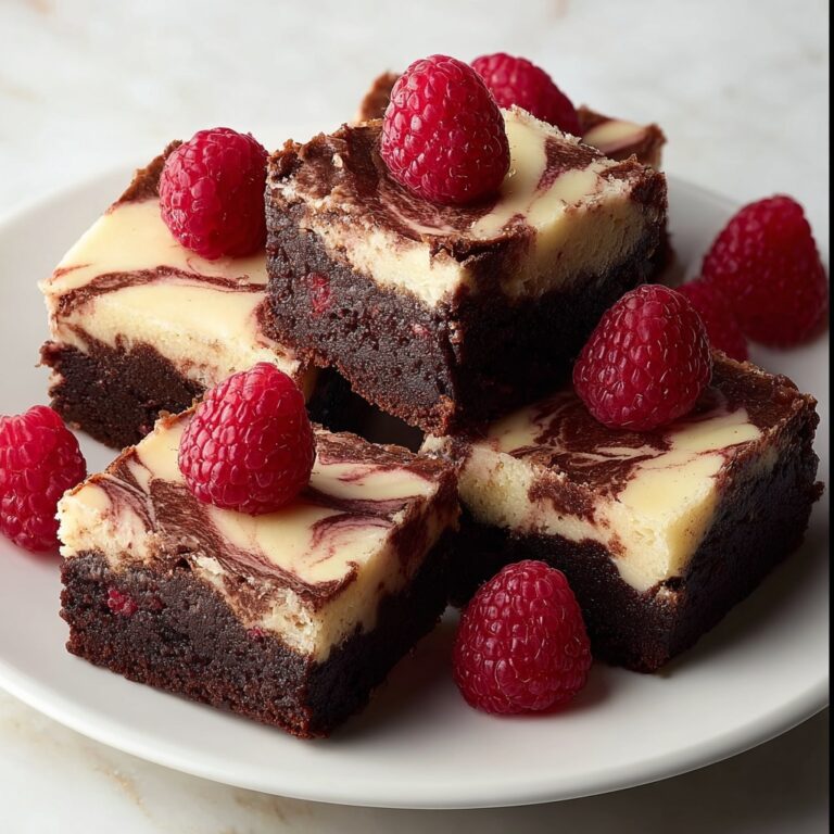 Raspberry Swirl Brownies Recipe
