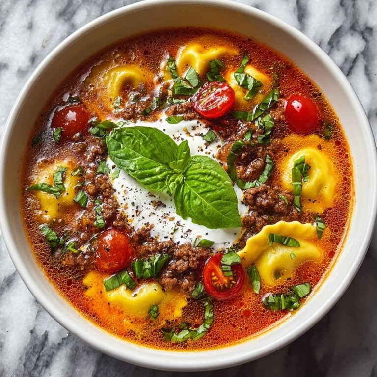 Crockpot Lasagna Soup Recipe