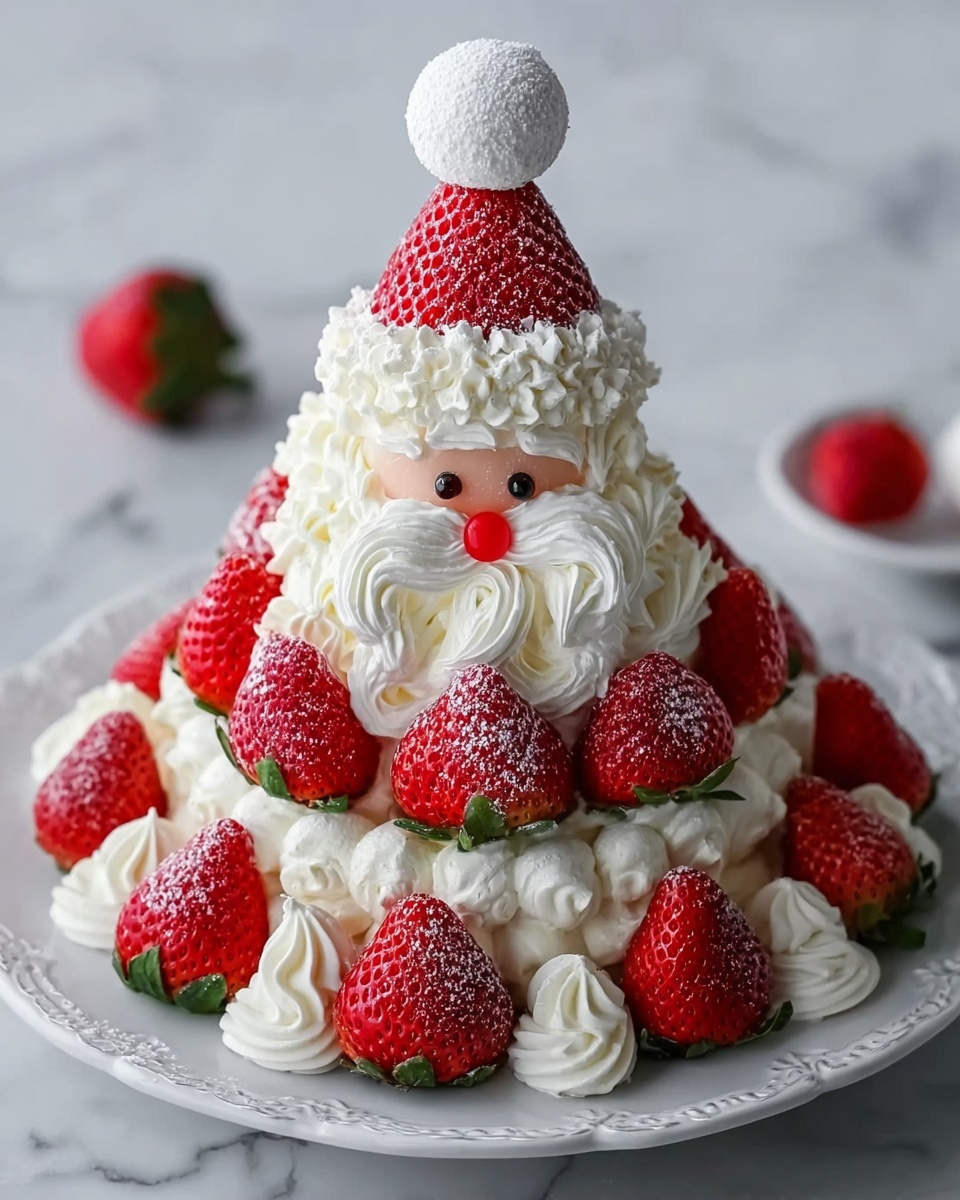 Strawberry Santas Recipe - Recipe Image