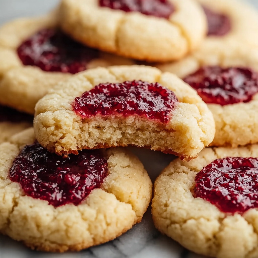 Raspberry Vanilla Butter Cookies Recipe - Recipe Image