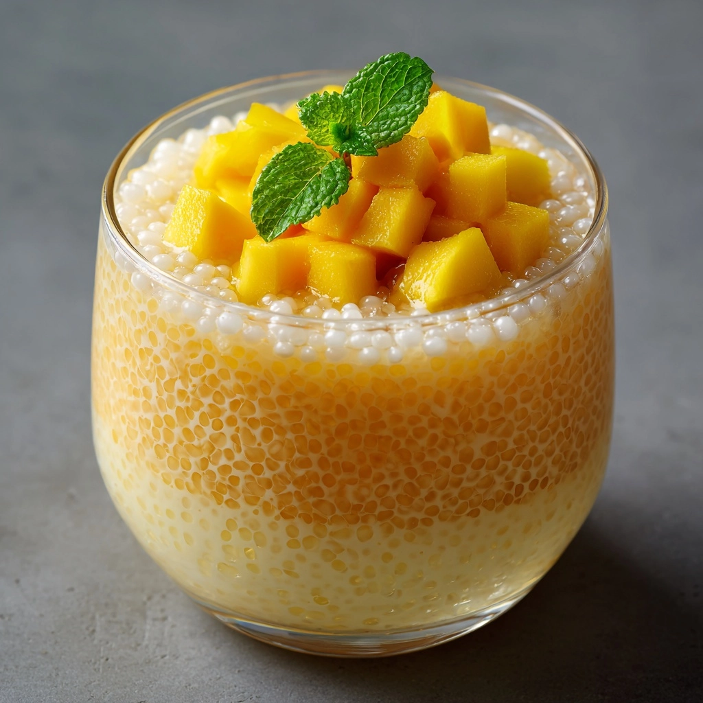 Mango Sago Recipe - Recipe Image
