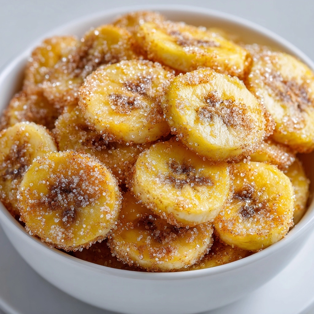 Cinnamon-Sugar Air Fryer Banana Chips: Sweet, Crispy & Totally Snackable Recipe - Recipe Image