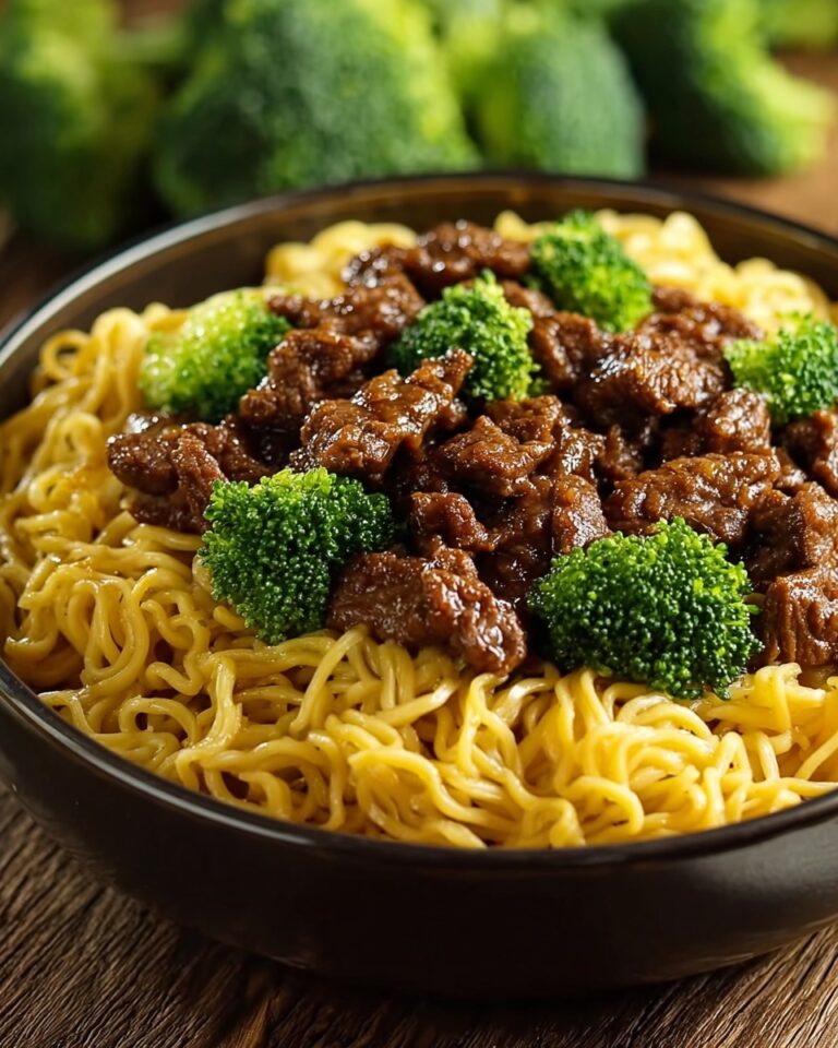 Beef and Broccoli Lo Mein Recipe