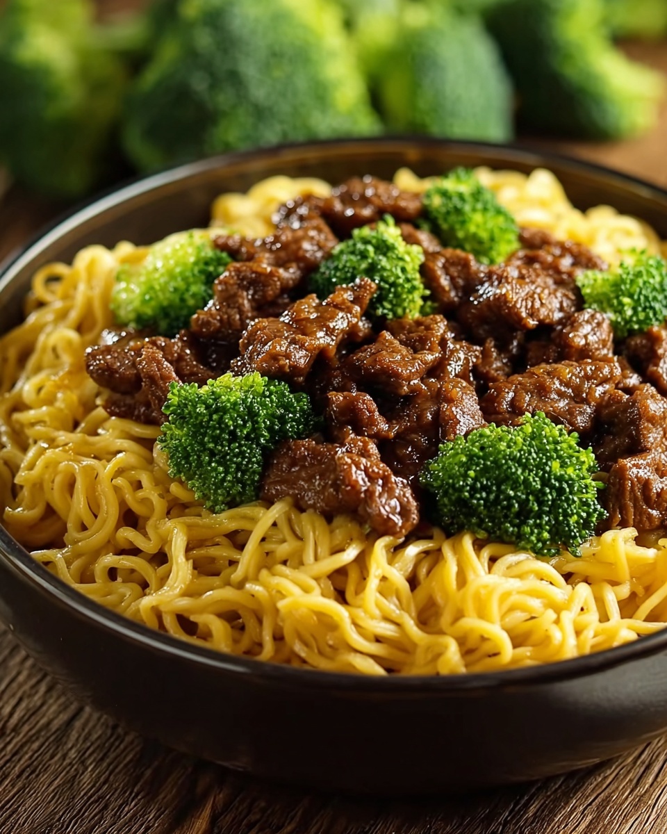 Beef and Broccoli Lo Mein Recipe - Recipe Image