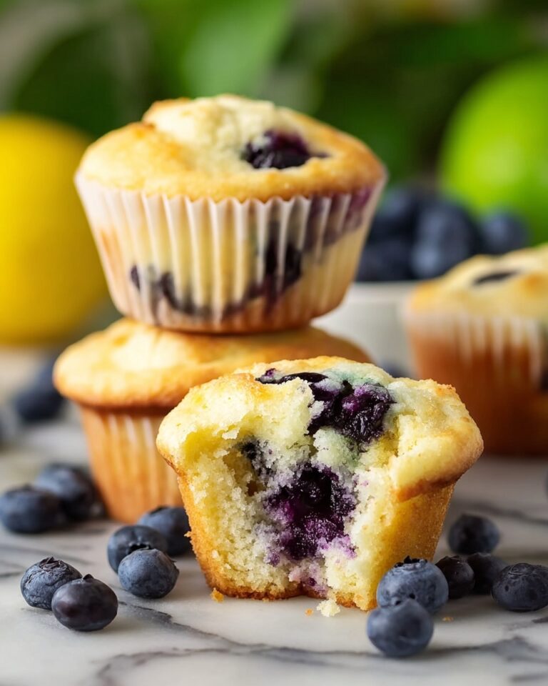 Lemon Blueberry Muffins Recipe
