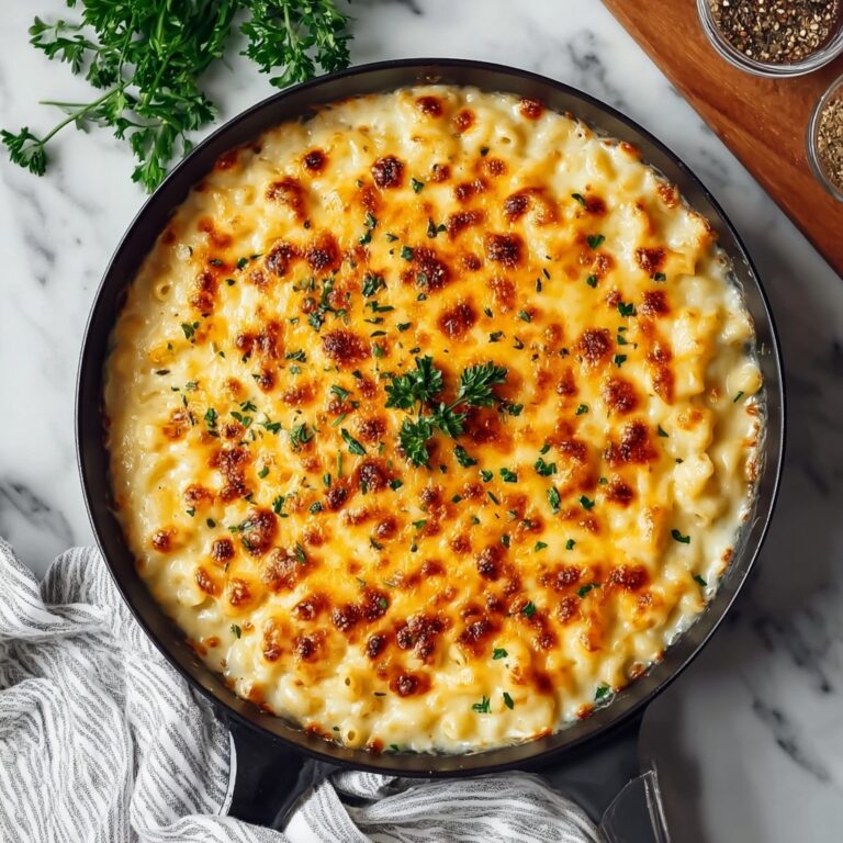 Creamy Homemade Mac and Cheese with Toasted Breadcrumb Topping Recipe