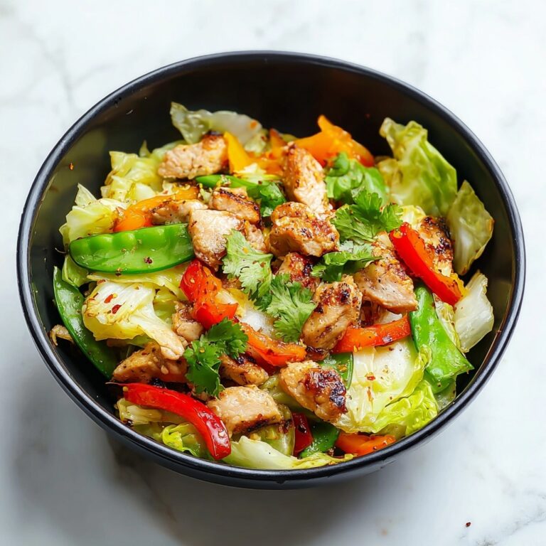 Chinese Chicken Cabbage Stir-Fry Recipe