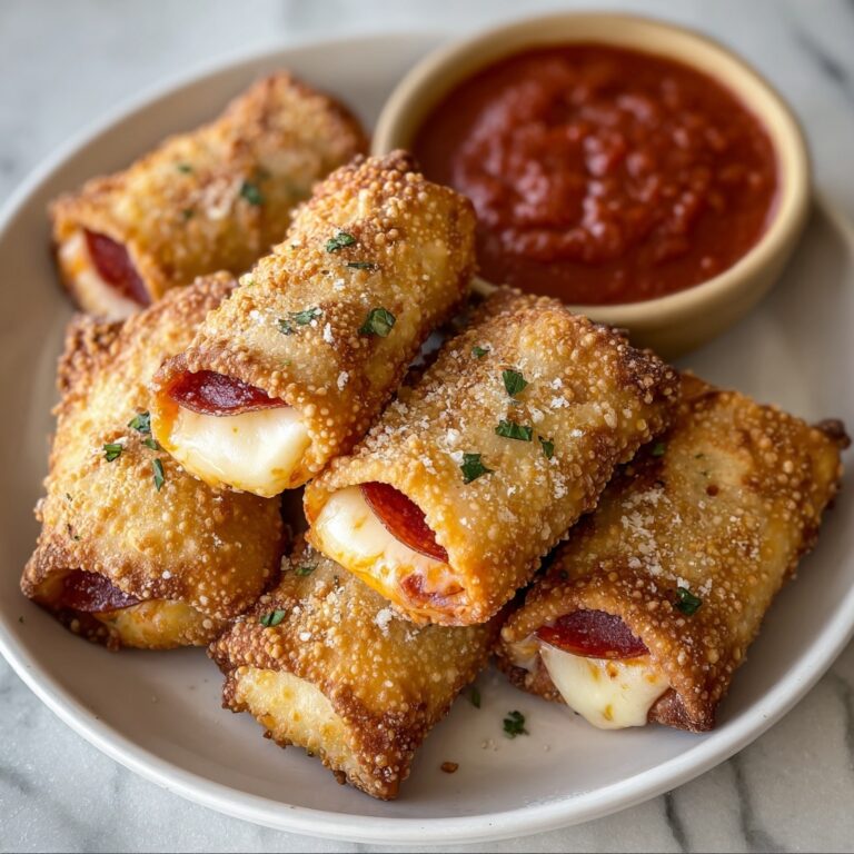 Crispy Air Fryer Pizza Rolls Recipe