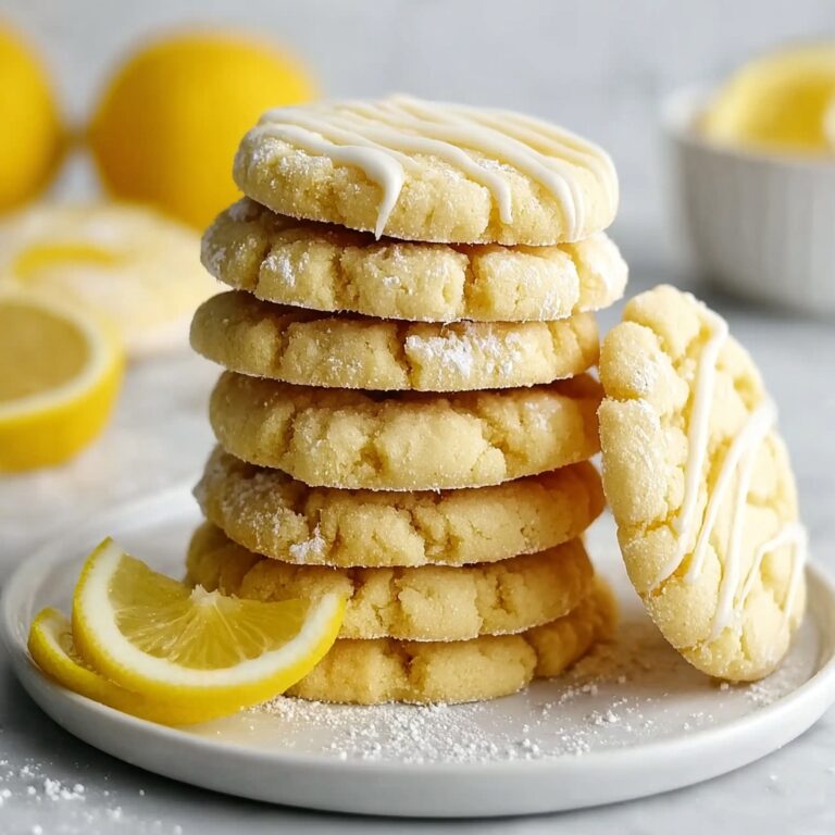 Gluten-Free Almond Flour Lemon Cookies Recipe