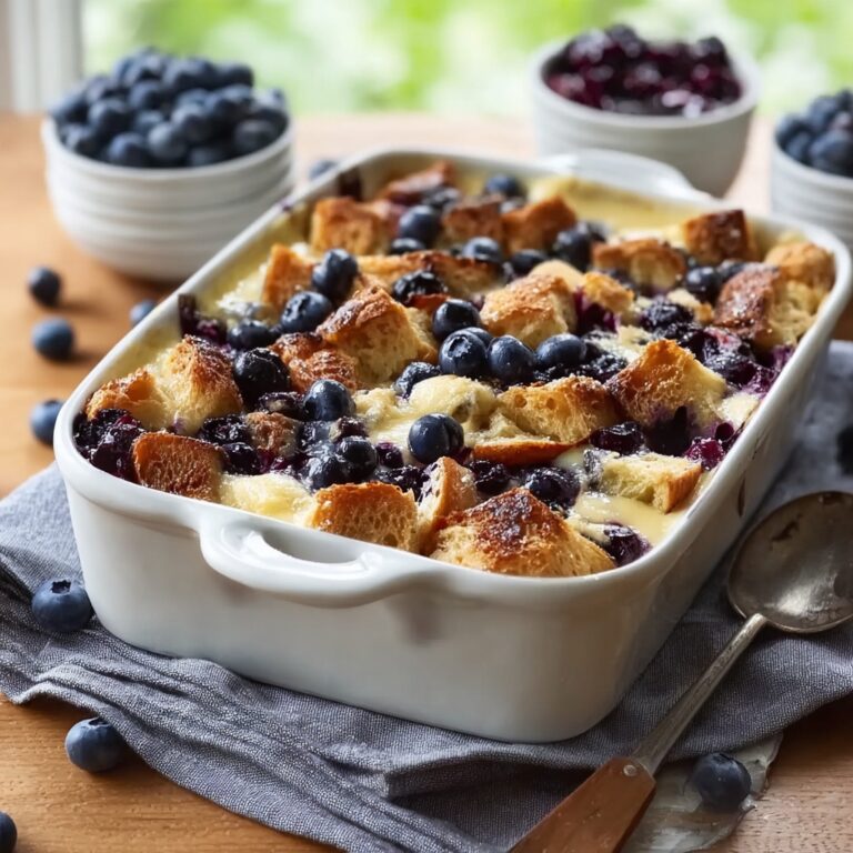 Blueberry French Toast Casserole Delight Recipe