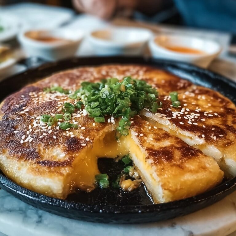 Korean Cheese Potato Pancakes Recipe