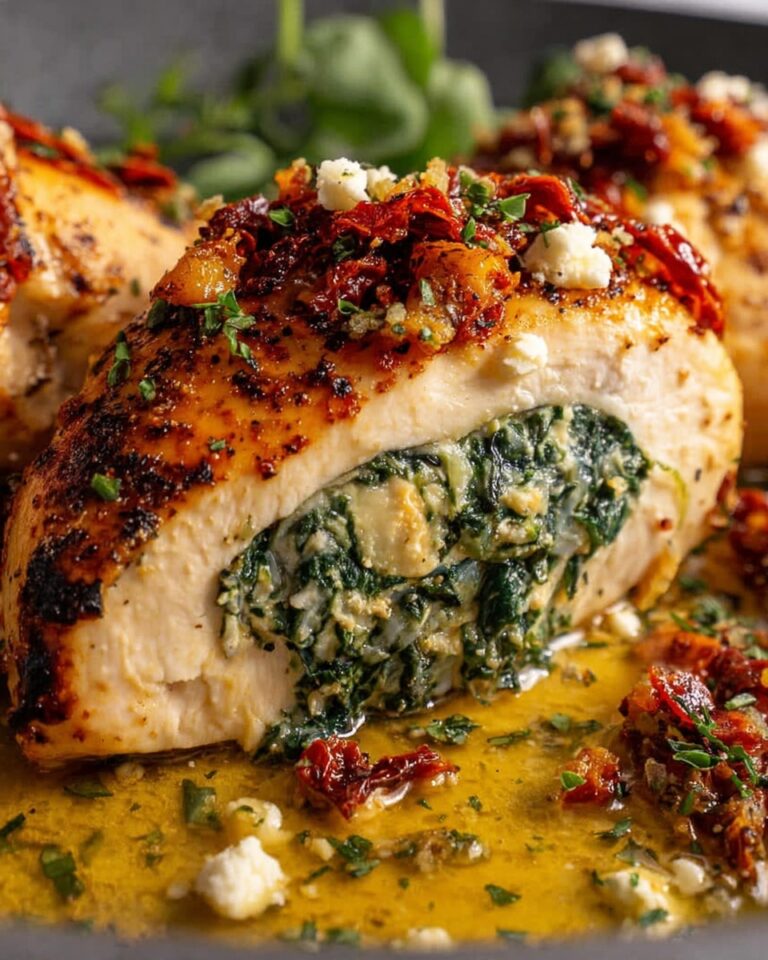 Spinach Stuffed Chicken Breast Recipe