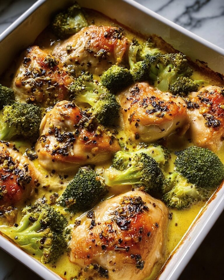 Chicken Broccoli Bake with Cheddar, Parmesan, and Ritz Crackers Recipe