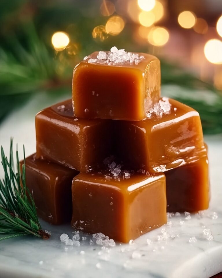 Homemade Christmas Caramels Recipe