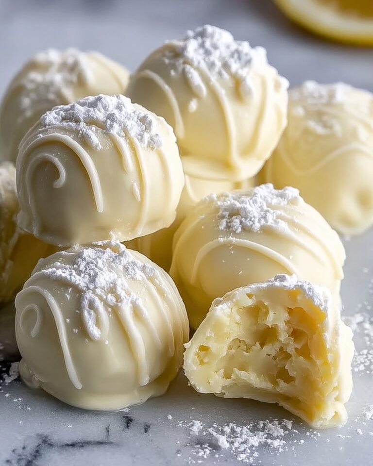 White Chocolate Lemon Truffles Recipe