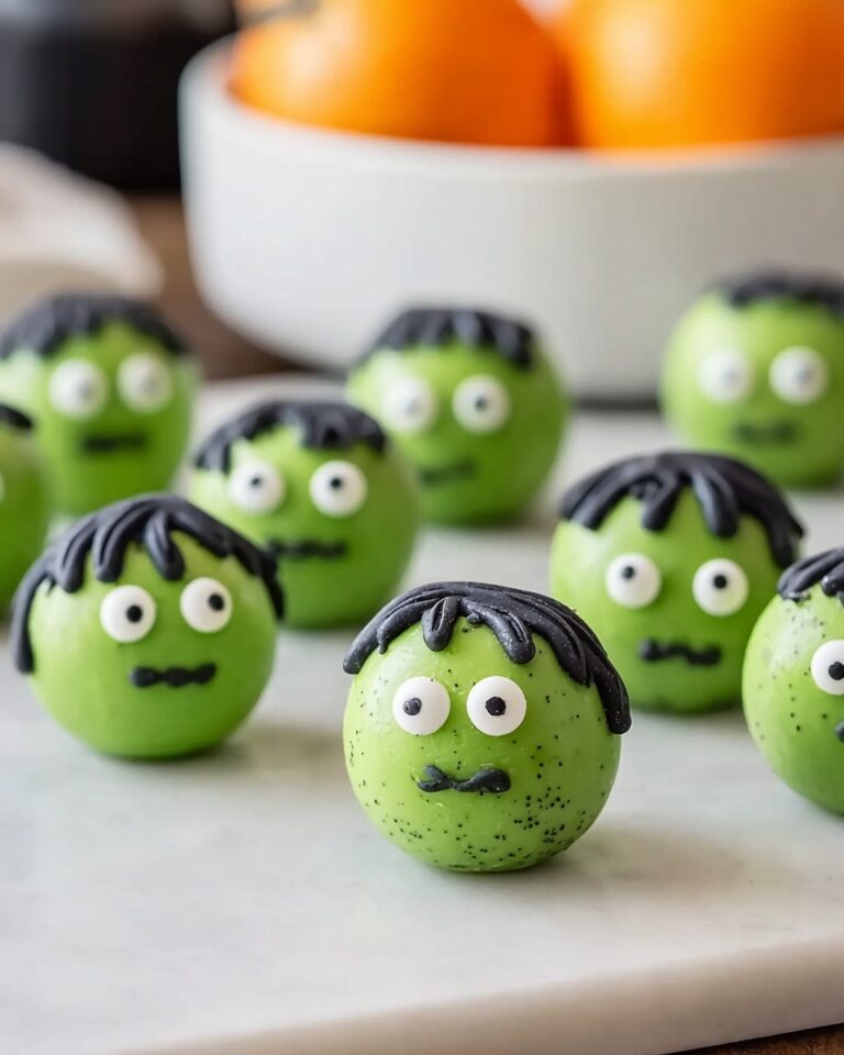 Fun and Easy Frankenstein Oreo Balls Recipe for Halloween Recipe