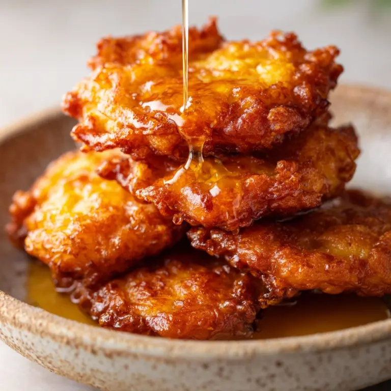 Fried Honey Fritters Recipe