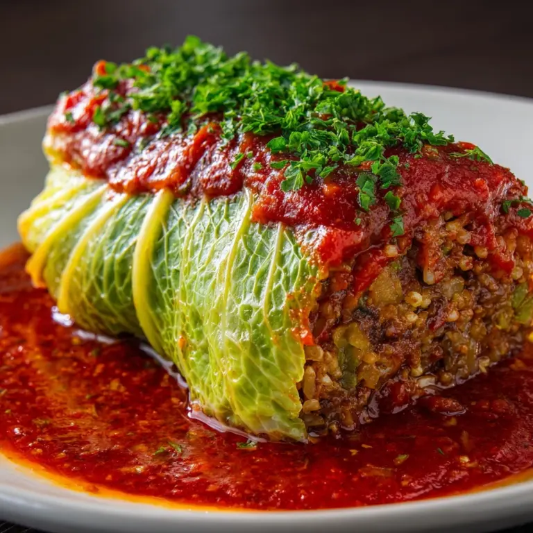 Old-Fashioned Stuffed Cabbage Rolls Recipe