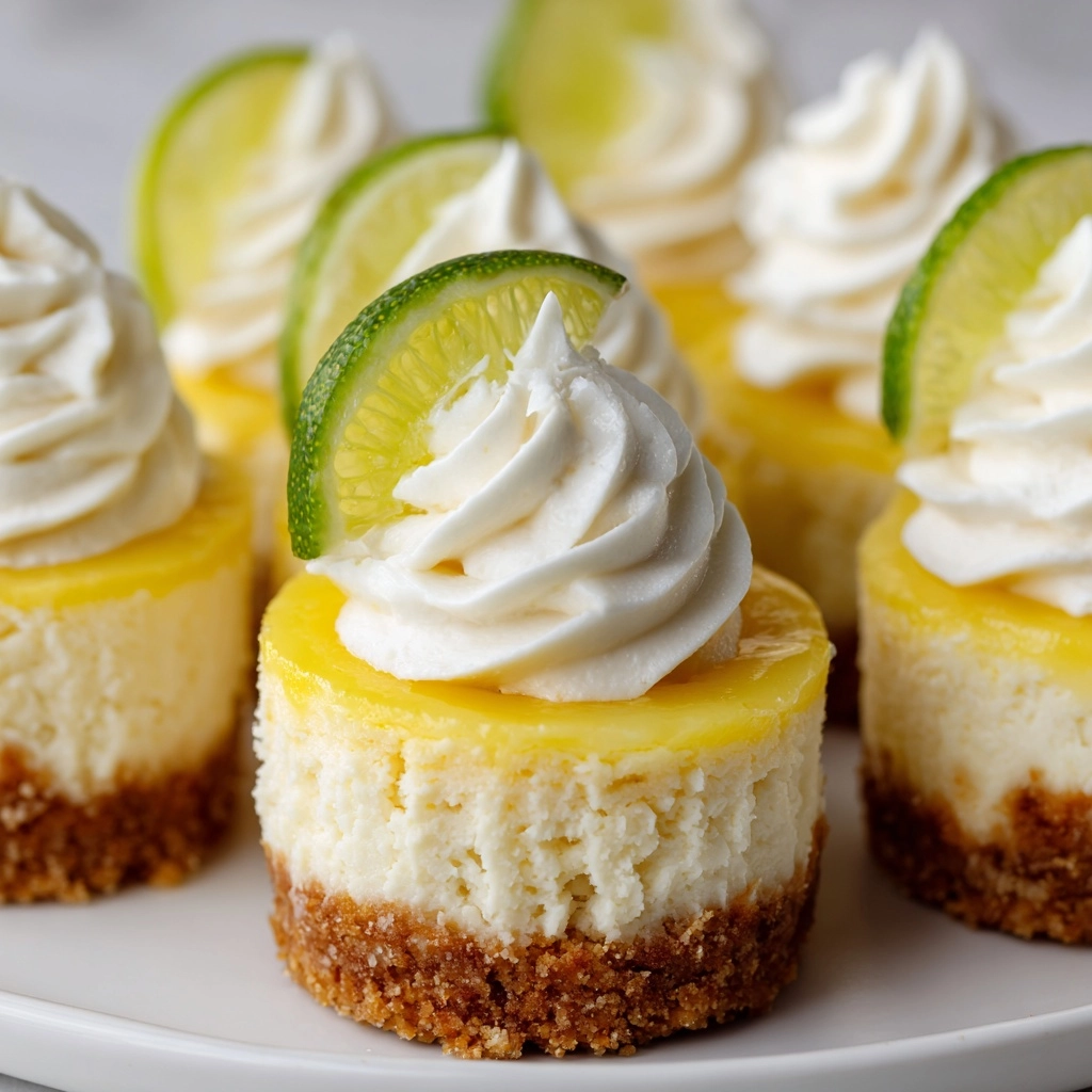 Mini Margarita Cheesecakes Recipe - Recipe Image
