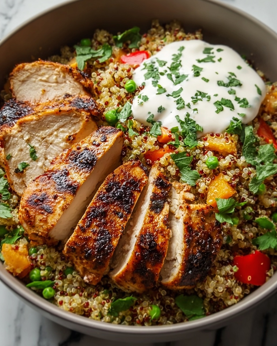 Chicken Quinoa Bowl Recipe - Recipe Image