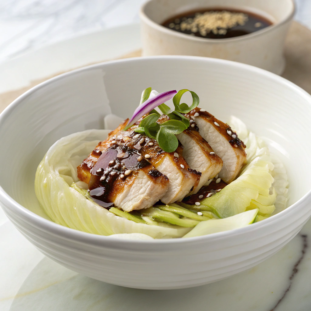 Chicken Egg Roll Bowls: A Healthy and Flavorful Twist on a Classic Dish Recipe - Recipe Image