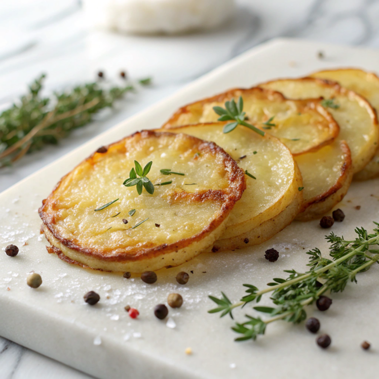 Crispy Parmesan and Gruyere Potato Gratin Recipe