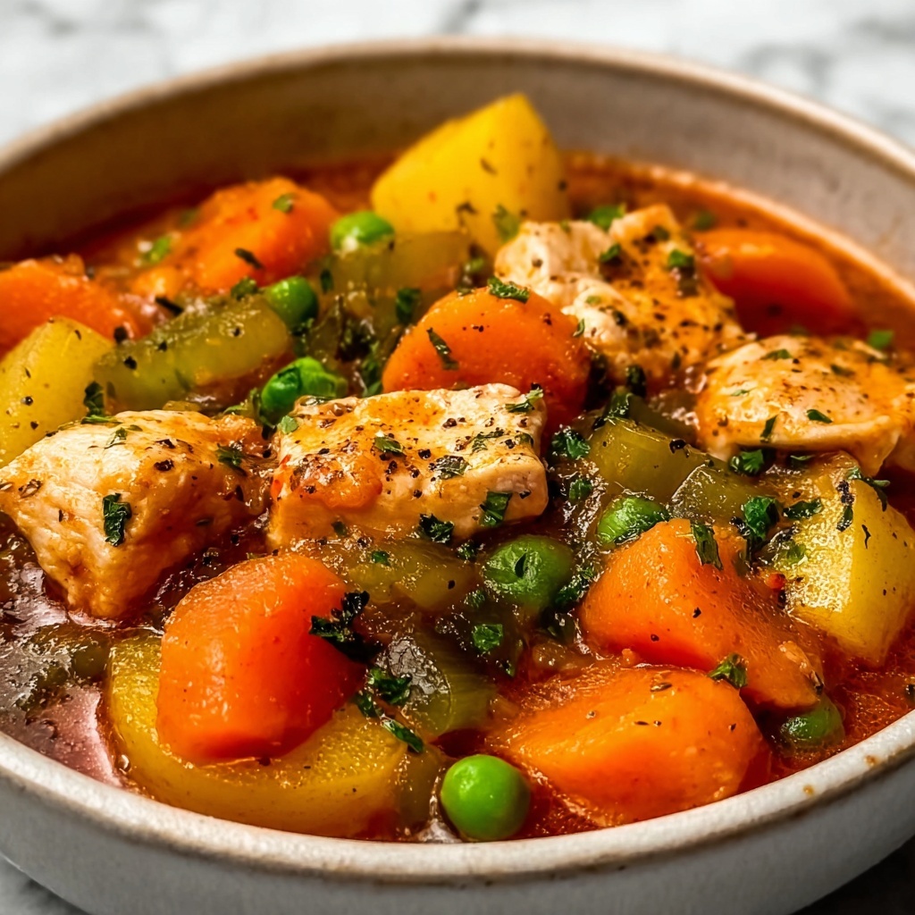 Hearty Chicken and Vegetable Stew Recipe - Recipe Image