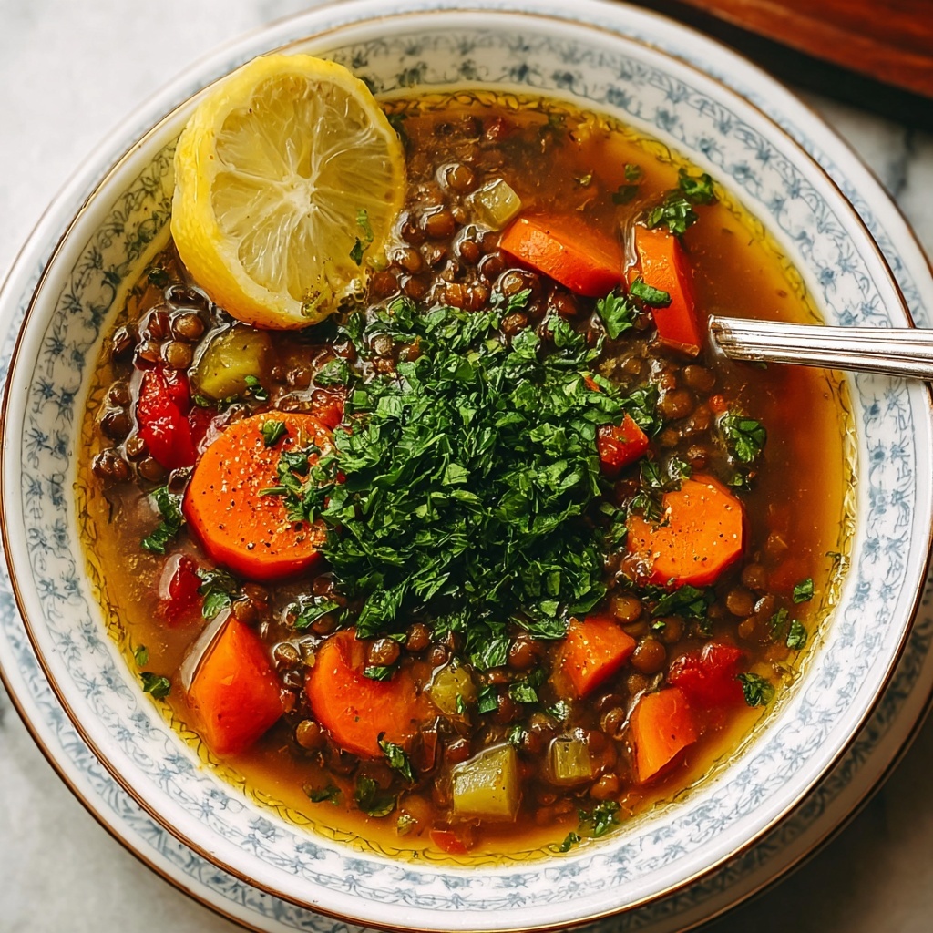 Mediterranean Lentil Soup Recipe - Recipe Image