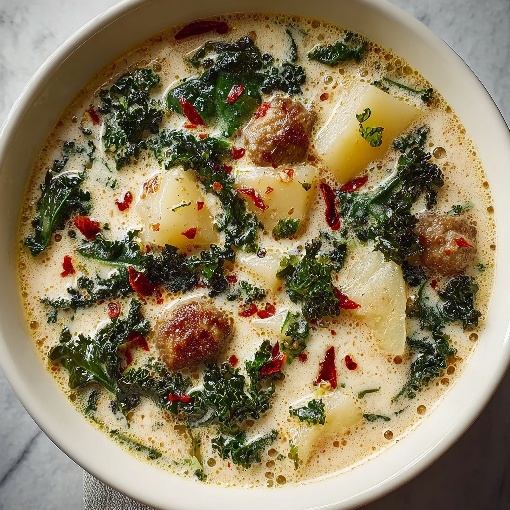 Savory Italian Zuppa Toscana Soup Recipe - Recipe Image