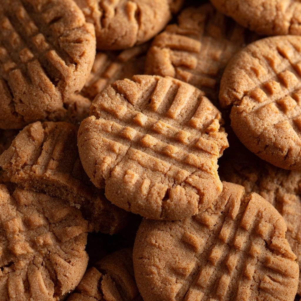 Air Fryer Peanut Butter Cookies Recipe - Recipe Image