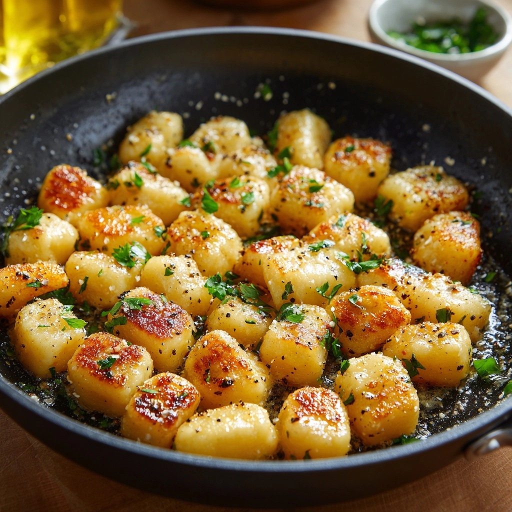 Creamy Garlic Chicken Gnocchi Skillet Recipe to Savor Recipe - Recipe Image