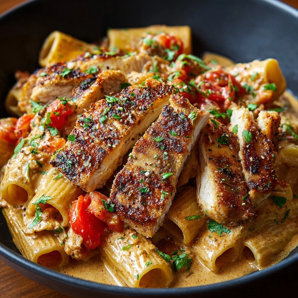 Honey Pepper Chicken Pasta Recipe - Recipe Image