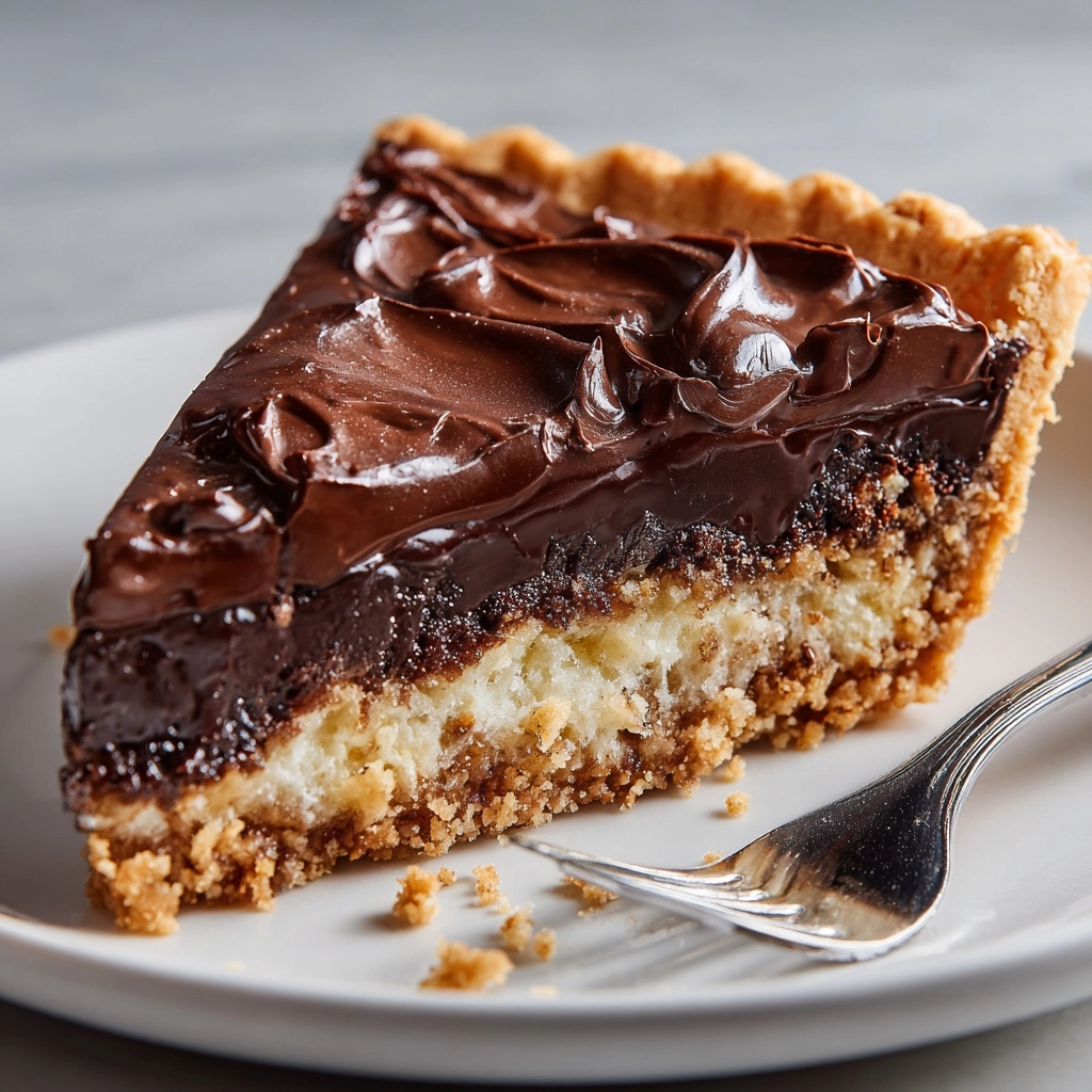 Nutella Stuffed Cookie Pie Recipe - Recipe Image