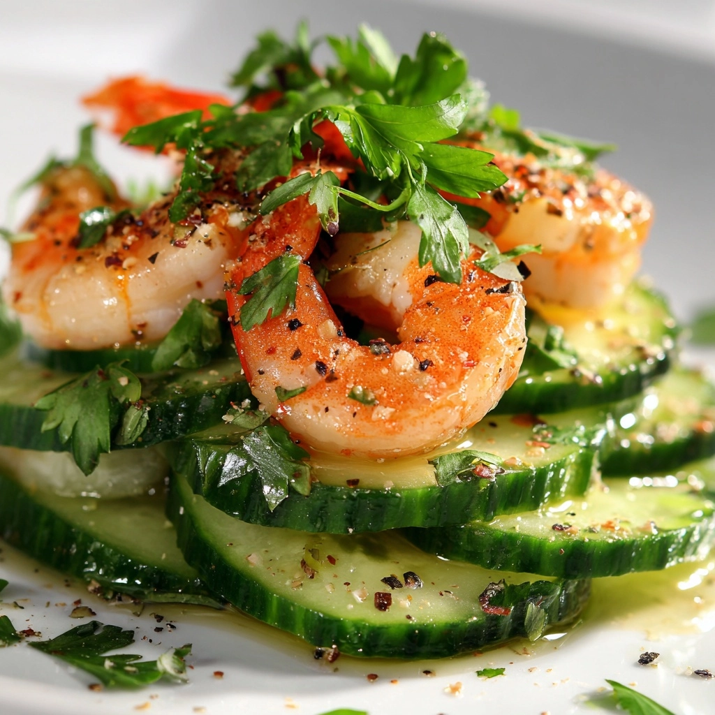 Shrimp and Cucumber Salad Recipe - Recipe Image